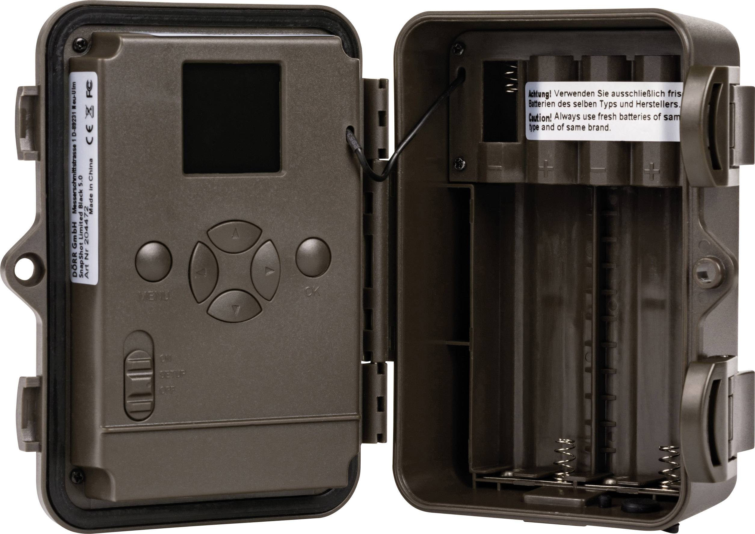 DÖRR SnapShot Limited 5.0S Black Caméra de chasse 5 Mill. pixel LED noires noir-1