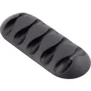 TRU COMPONENTS Support de câble autocollant TC-6646560 Plage de Ø du faisceau 6 mm (max) noir 1 pc(s)