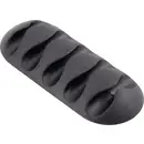 TRU COMPONENTS Support de câble autocollant TC-6646544 Plage de Ø du faisceau 8 mm (max) noir 1 pc(s)