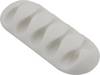 TRU COMPONENTS Support de câble autocollant TC-6646552 Plage de Ø du faisceau 8 mm (max) transparent 1 pc(s)
