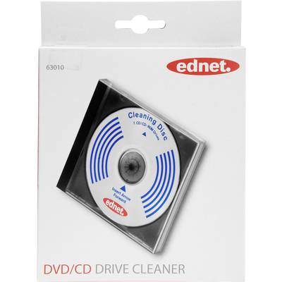 CD de nettoyage pour lecteurs optiques (CD/DVD/Blu-ray) Ednet 63010 1 pcs.