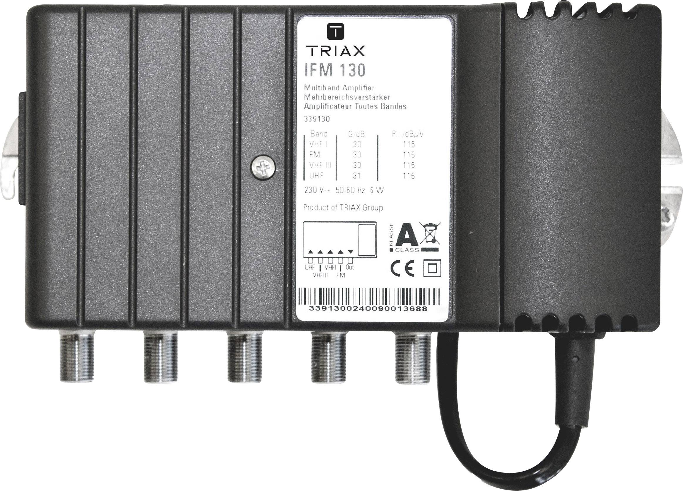 Amplificatore Segnale TV BVS 10-02 - 10 DB, 47-862 MHz, Per Digitale Terrestre E DAB