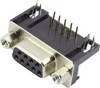 TRU COMPONENTS TC-6648080 Embase SUB-D femelle 90 ° Nombre de pôles: 9 pour circuits imprimés 1 pc(s)