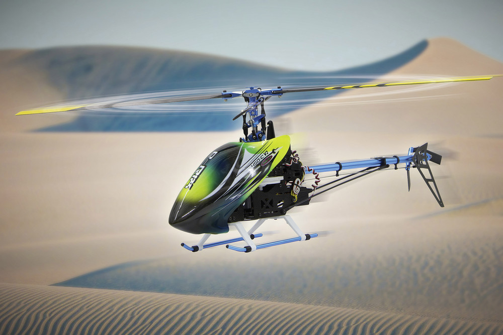 Hélicoptère RC Jamara ERix 450 Carbon V2 prêt à voler (RtF) 450