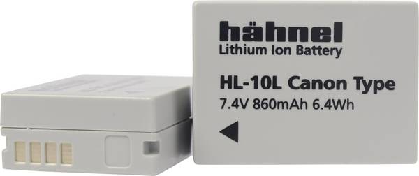 Hähnel Fototechnik HL-10L Batterie pour appareil photo Remplace l'accu d'origine NB-10L 7.4 V 860 mAh