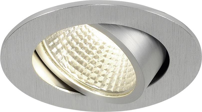 SLV 113956 New Tria 1 Set Luminaire à LED encastrable LED LED intégrée 3 W aluminium (brossé)