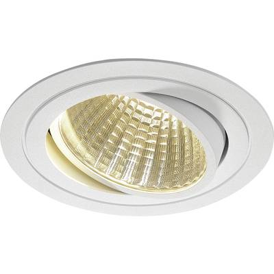 SLV 114271 New Tria 1 Set Luminaire à LED encastrable   LED LED intégrée 25 W blanc mat