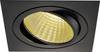 SLV 114280 New Tria 1 Set Luminaire à LED encastrable LED LED intégrée 25 W noir (mat)