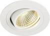SLV 113871 New Tria Luminaire à LED encastrable LED LED intégrée 6 W blanc mat