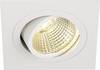 SLV 113881 New Tria Luminaire à LED encastrable LED LED intégrée 6 W blanc mat