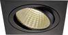 SLV 114290 New Tria 1 Set Luminaire à LED encastrable LED LED intégrée 25 W noir (mat)