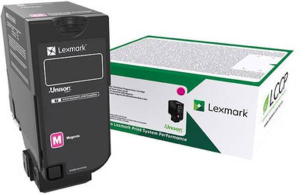 Lexmark Retour de toner CS827 CX827 d'origine  magenta 15000 pages 73B20M0
