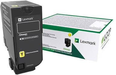 Lexmark Retour de toner CS827 CX827 d'origine jaune 15000 pages 73B20Y0
