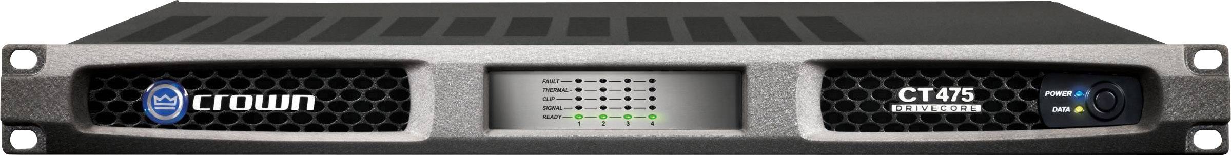 Crown CT 475 Amplificateur PA Puissance RMS par canal à 4 ohms: 75 W
