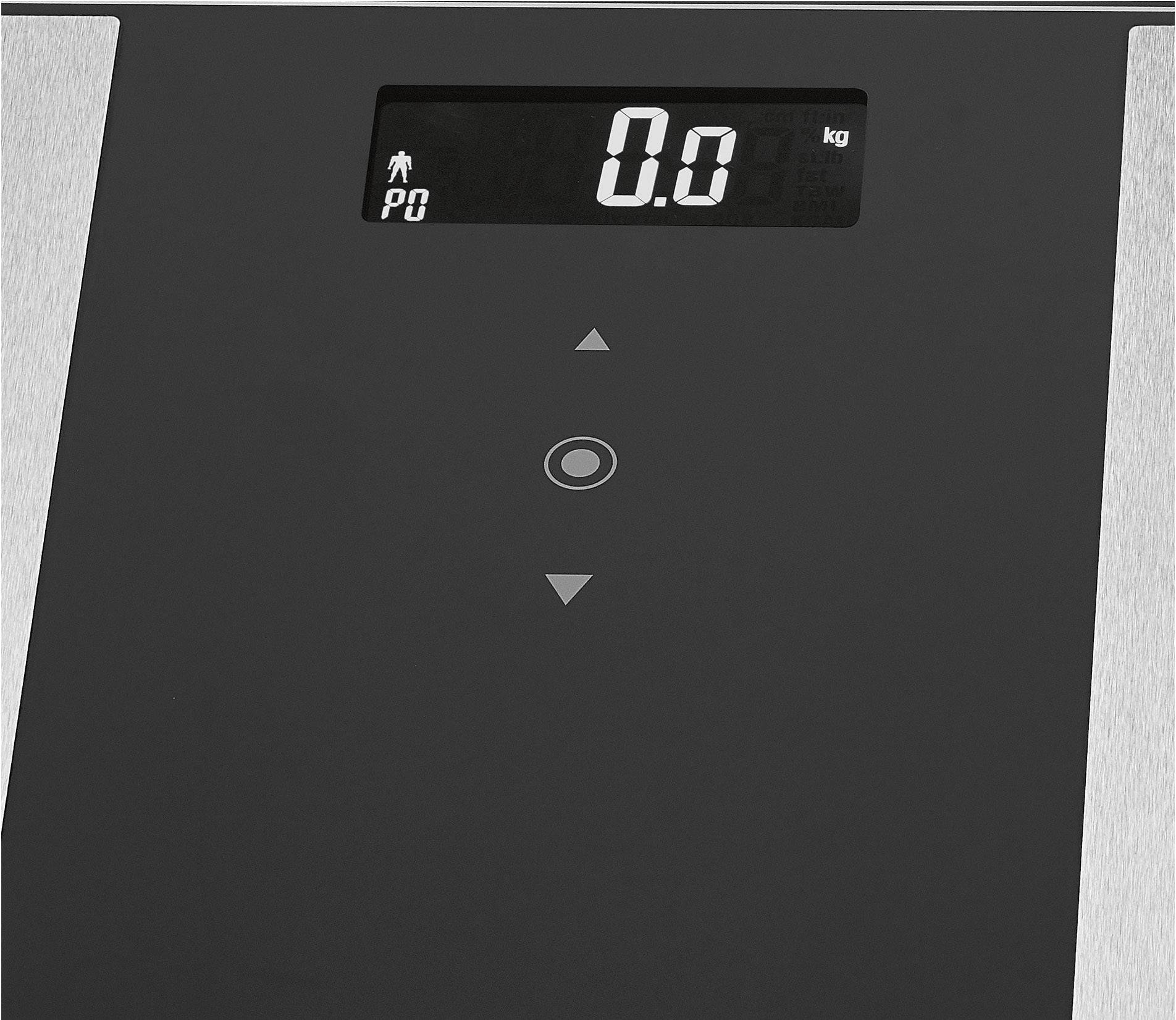 Profi-Care PC-PW 3007 FA Balance d'analyse corporelle Plage de pesée (max.)=180 kg noir-1