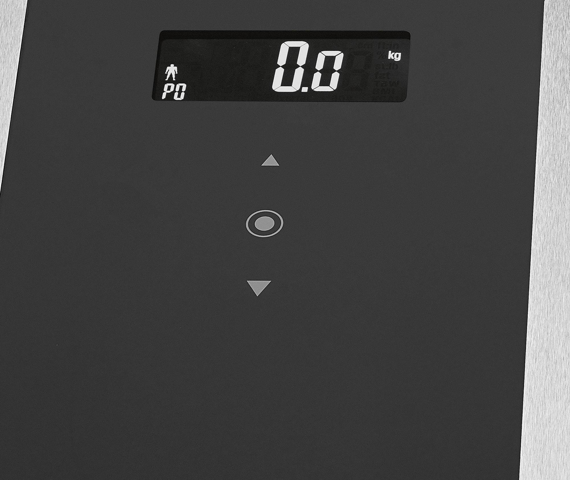 Profi-Care PC-PW 3007 FA Balance d'analyse corporelle Plage de pesée (max.)=180 kg noir-2