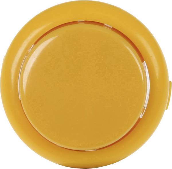 Bouton d'arcade avec micro-interrupteur Joy-it Button-Yellow-Mini jaune 1 pc(s)