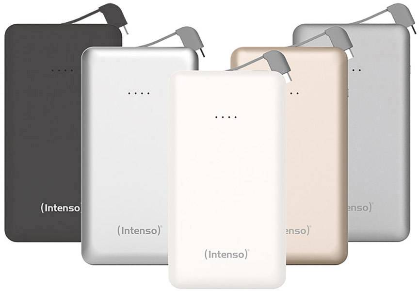 Intenso Slim S 10000 Powerbank (batterie supplémentaire) 10000 mAh LiPo noir-1