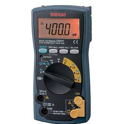 Sanwa Electric Instrument CD771 Multimètre Affichage (nombre de points): 4000-0