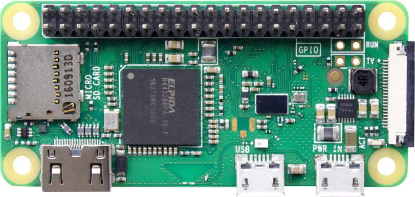 Raspberry Pi® Zero WH 512 Mo