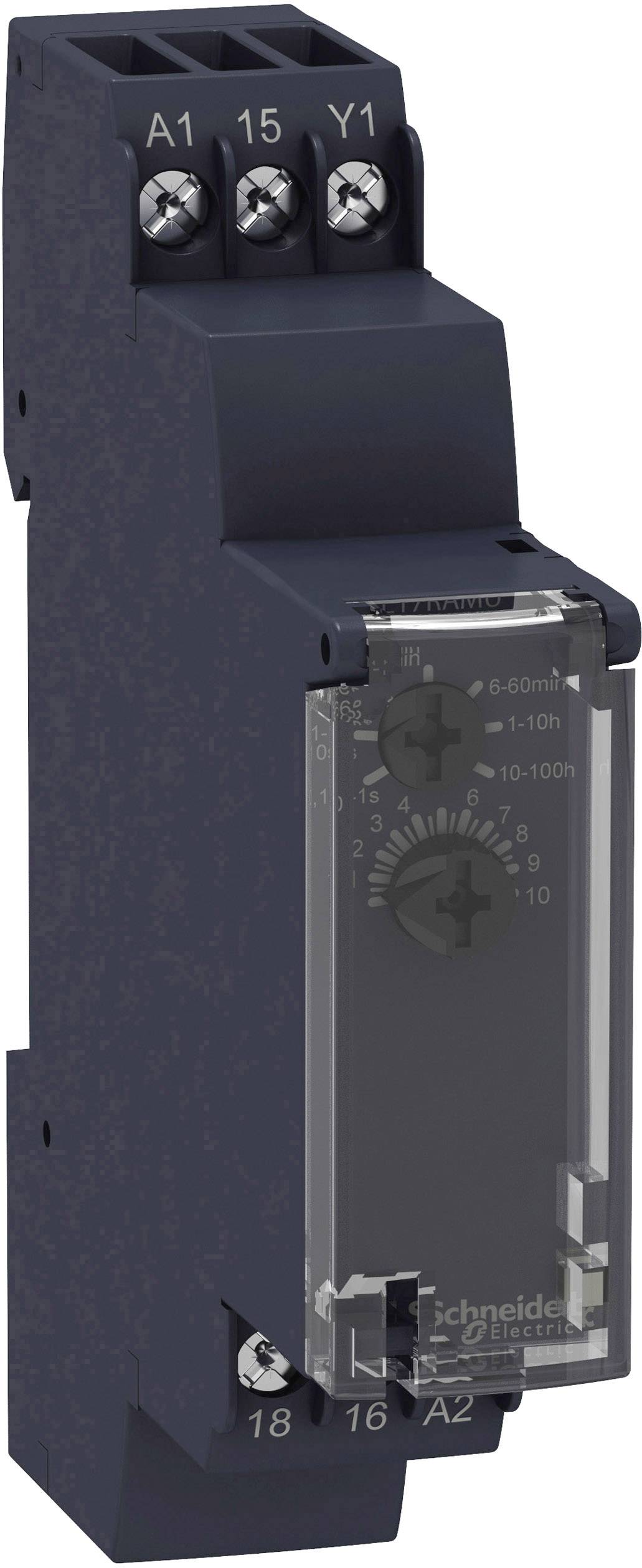 Schneider Electric RE17LAMW RE17LAMW Relais temporisé monofonction 1 pc(s) Plage temporelle: 0.1 s - 100 h