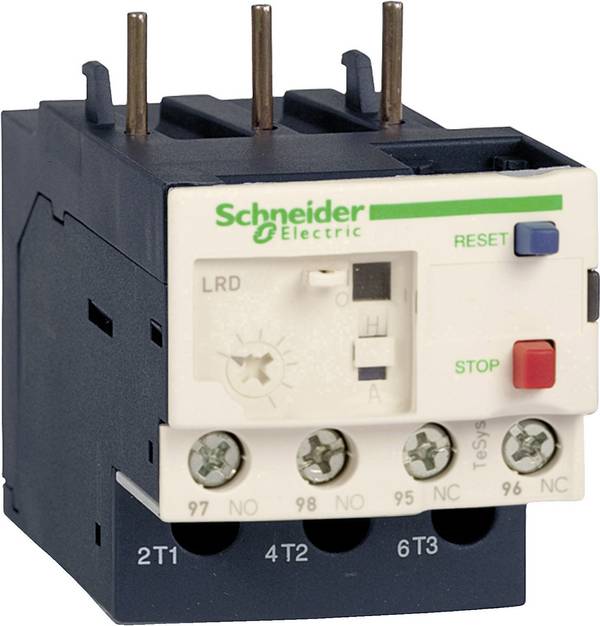 Relais de protection moteur 690 V (max) 3 NO (T), 1 NF (R) Schneider Electric LRD21 Piece 1 pc(s)