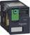 Un relais électrique compact et rectangulaire de Schneider Electric, modèle RXM, avec un levier vert et le logo de l'entreprise.