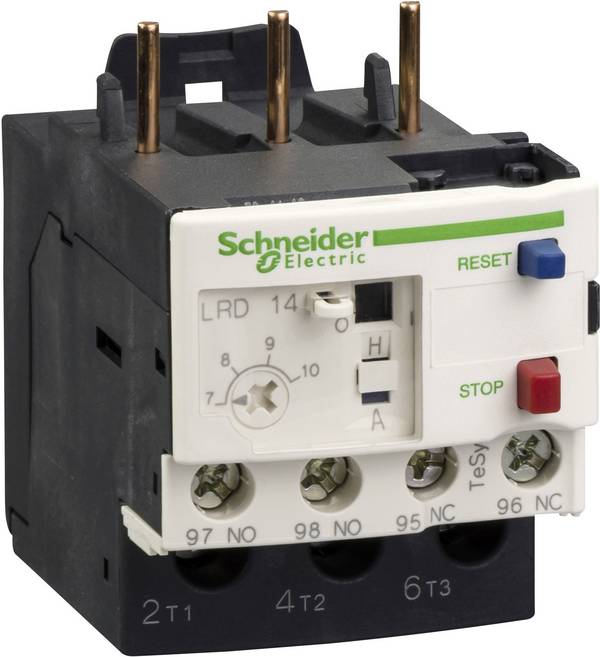 Relais de protection moteur 690 V (max) 1 NO (T), 1 NF (R) Schneider Electric LRD16 1 pc(s)