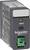 Relais Schneider Electric avec levier vert et marquage 'RXG'. Boîtier avec inscriptions et spécifications techniques.