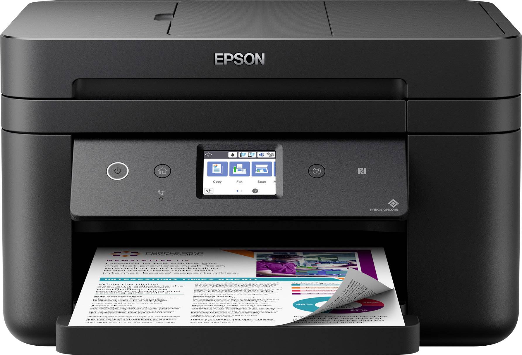 Epson Workforce Wf 2750dwf Imprimante Multifonction à Jet Dencre Couleur A4 Imprimante Scanner 5908