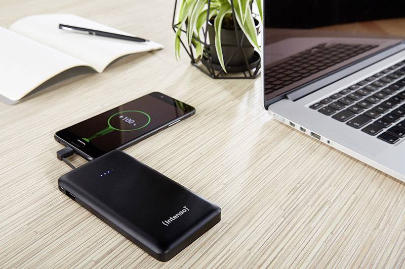 Intenso Slim S10000-C Powerbank (batterie supplémentaire) 10000 mAh LiPo noir-3