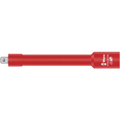 Une clé dynamométrique carrée rouge portant l'inscription 'wera safe-torque'.