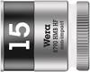 Wera 8790 HMB HF 05003749001 6 pans extérieurs Douille fonction de retenue 15 mm 3/8" 15 mm 3/8" (10 mm)