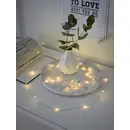 Konstsmide 1461-860 Micro guirlande lumineuse pour l'intérieur à pile(s) Nombre de lumière 40 LED ambré Longueur éclairé