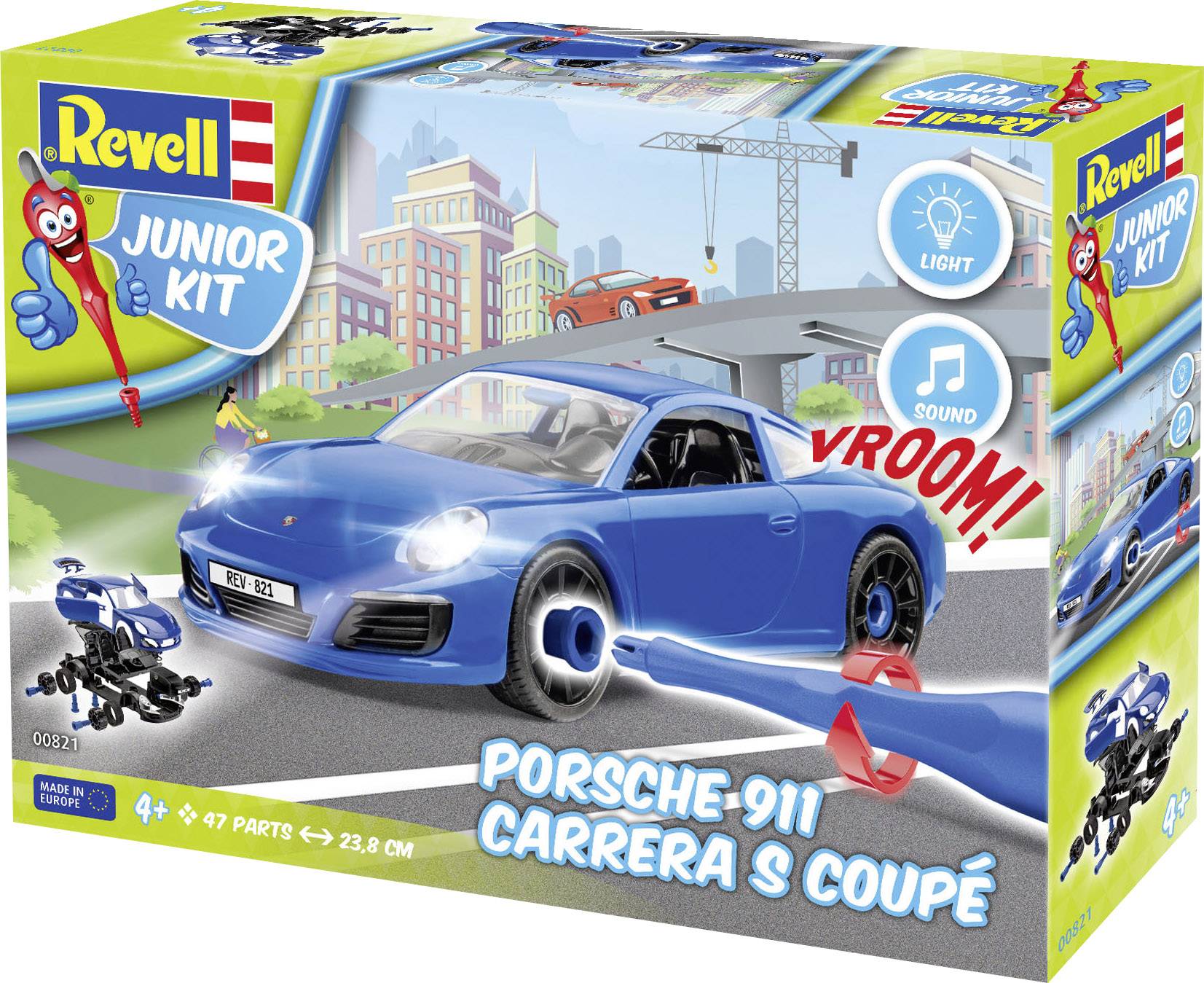 Revell 00821 Porsche 911 Carrera S Maquette de voiture 1:20-8