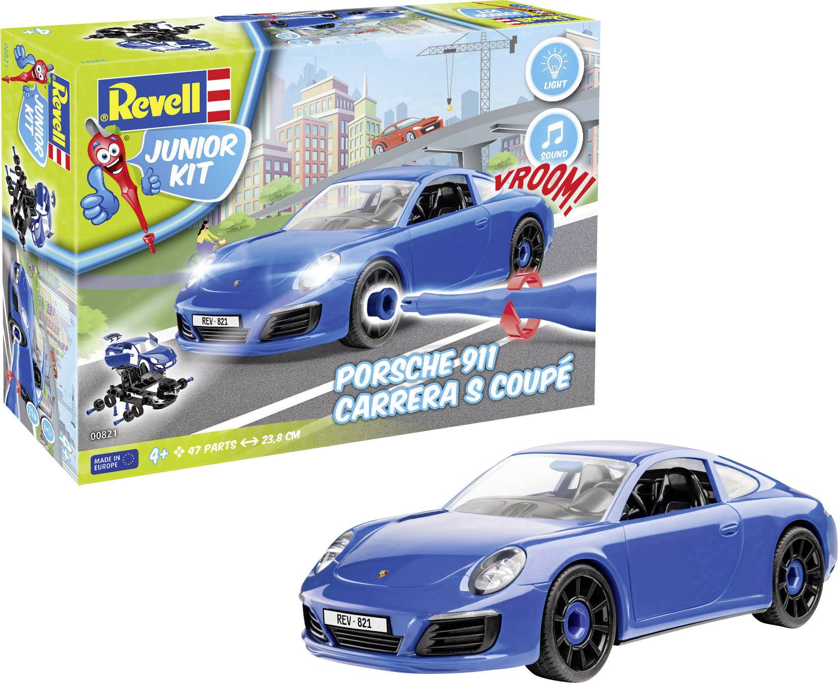 Revell 00821 Porsche 911 Carrera S Maquette de voiture 1:20-12