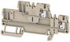 Weidmüller 2485840000 Bloc de jonction traversant à 2 étages 3.50 mm ressort de traction beige 50 pc(s)