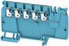 Weidmüller 2522840000 Borne de distribution Push-In, enfichable bleu 50 pc(s)