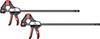 Pince etau 450 x 85 mm lot de 2 TOOLCRAFT 1672280 Envergure max.:450 mm Mesures d'empattement:85 mm