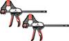 Pince etau 150 x 85 mm lot de 2 TOOLCRAFT 1544398-2 Envergure max.:150 mm Mesures d'empattement:85 mm