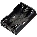 TRU COMPONENTS BH 431-1P Support de pile 3x LR3 (AAA) raccordement par pôles de contact
