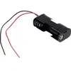 TRU COMPONENTS BH-322-1A Support de pile 2x LR6 (AA) raccordement par fils