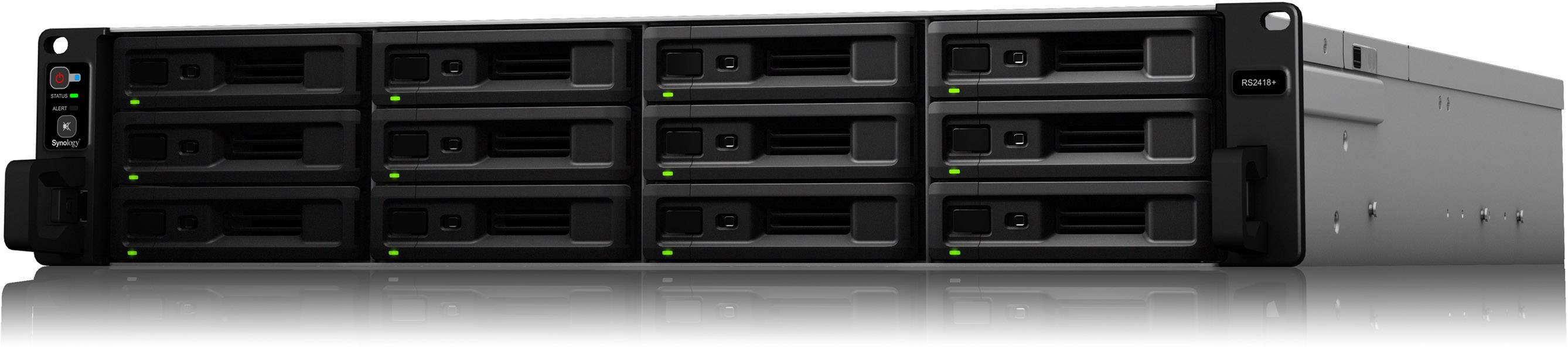 Boîtier serveur NAS Synology RackStation RS2418+ 12 baie RS2418+-2