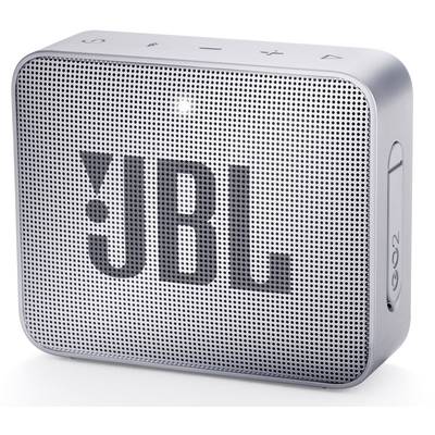 JBL Go2 Enceinte Bluetooth AUX, fonction mains libres, outdoor, étanche à l'eau gris