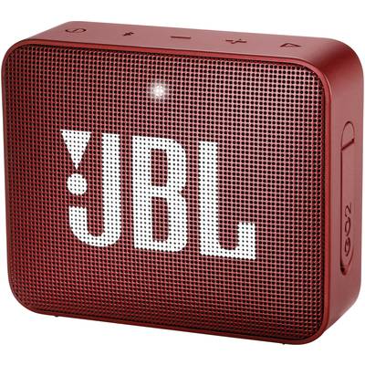 JBL Go2 Enceinte Bluetooth AUX, fonction mains libres, outdoor, étanche à l'eau rouge