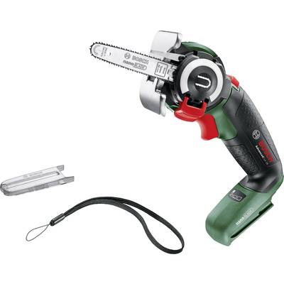 Scie compacte Bosch NanoBlade 'EasyCut 12' avec capuchon de protection et dragonne, adaptée aux travaux de bricolage précis à domicile.