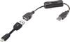 Renkforce Câble USB USB 2.0 USB-A mâle, Connecteur Lightning 0.30 m noir avec interrupteur On/Off, contacts dorés RF-3346622