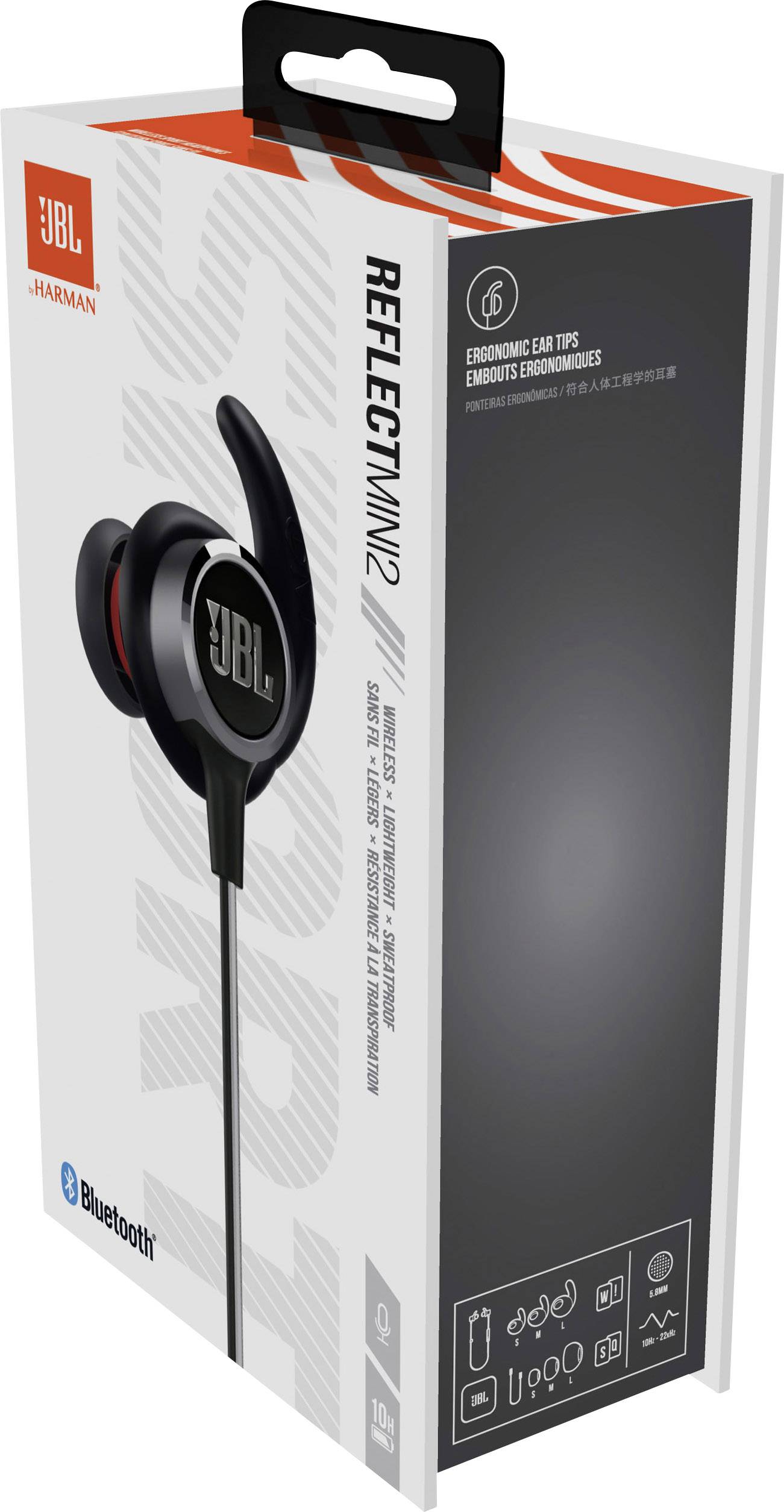 Couteurs Intra Auriculaires Jbl Reflect Mini Bluetooth Pour Le Sport Micro Casque R Sistant