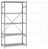 Etagère MEGAFLEX, modèle de base avec 5 tablettes Manuflex RM3110