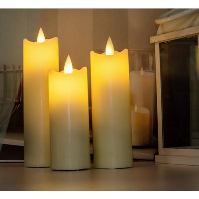 Bougies LED pour l'intérieur Polarlite PL-8383020 ivoire 